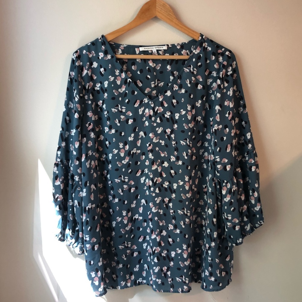 Collective Concepts Spring Bell Sleeve Top